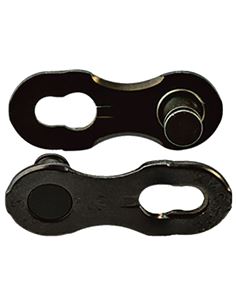 PAR CONECTORES CADENA KMC DLC 12R 1/2X11/128 12V NEGRO