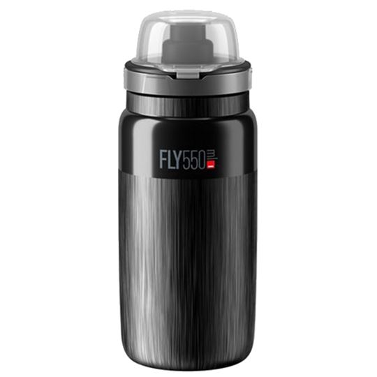 BIDON ELITE FLY MTB TEX NEGRO 550 ML