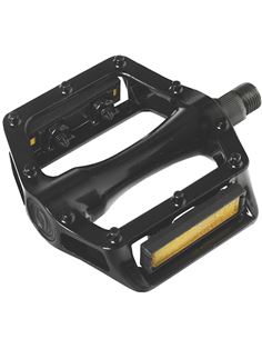 PEDALES MTB/BMX ALUMINIO ROSCA ANCHA 9/16 PLATA