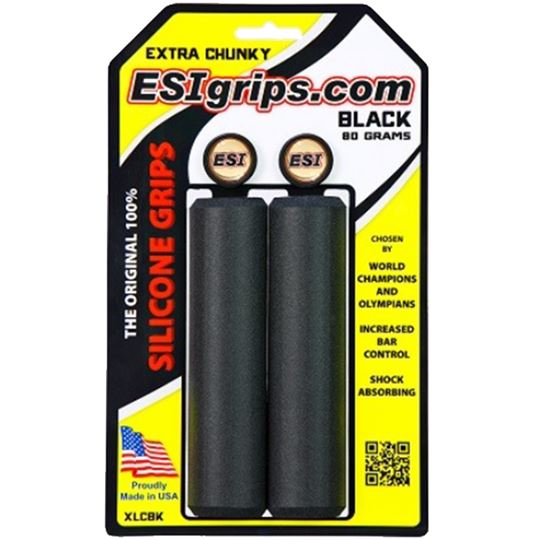 PUÑOS SILICONA ESIGRIPS EXTRA CHUNKY NEGRO