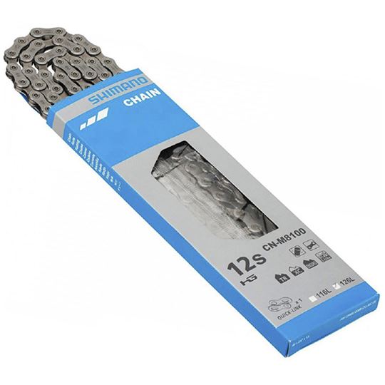 CADENA SHIMANO CN-M8100 HG 12V E-BIKE 126 ESLABONES