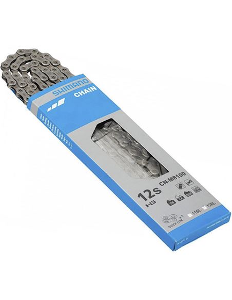 CADENA SHIMANO CN-M8100 HG 12V E-BIKE 126 ESLABONES