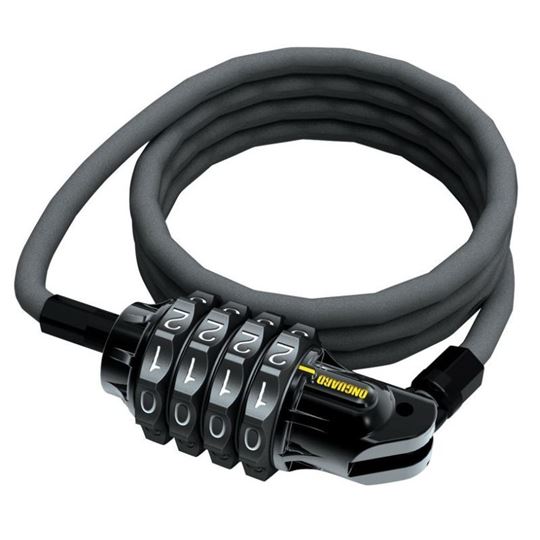 CANDADO CABLE ONGUARD TERRIER COMBO 4 120CMX6MM