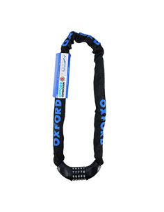 CANDADO OXFORD COMBI LOCK 0.9M X 6MM