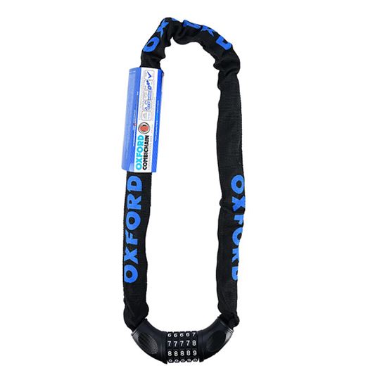 CANDADO OXFORD COMBI LOCK 0.9M X 6MM