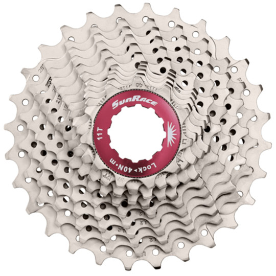 CASSETTE SUNRACE CSRX11 11V 11-34T PLATA