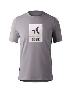 CAMISETA M/C GOBIK OVERLINES 2.0 UNISEX PEWTER 2
