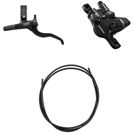 KIT FRENO DISCO DEL. SHIMANO BL-M4100+BR-MT410 2 PIST.