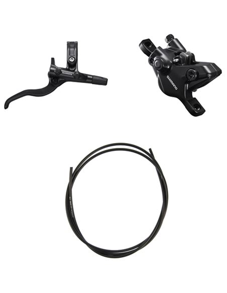 KIT FRENO DISCO TRAS. SHIMANO BL-M4100+BR-MT410 2 PIST.