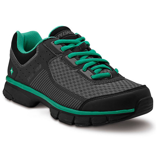 ZAPATILLAS CADETTE WMN NEGRO/CARBÓN/VERDE ESMERALDA 36/6