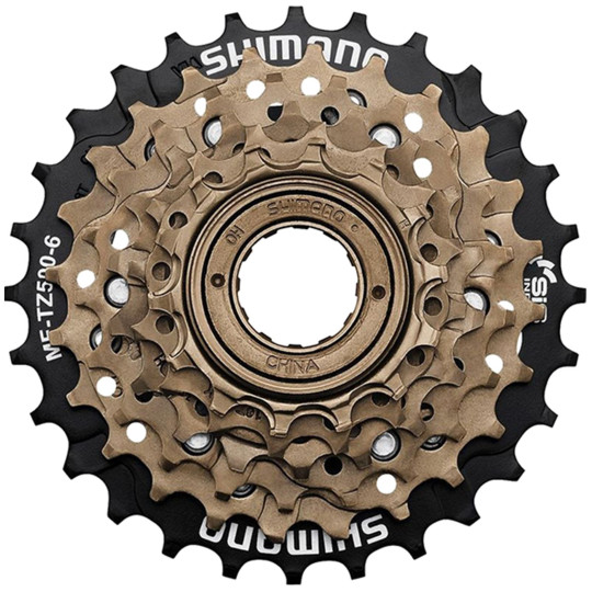 CASSETTE SHIMANO MF-TZ500 ORO 6V 14-28T