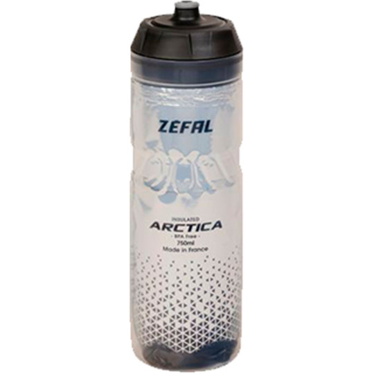 BIDON ISOTERMICO ZEFAL ARCTICA NEGRO 750 ML