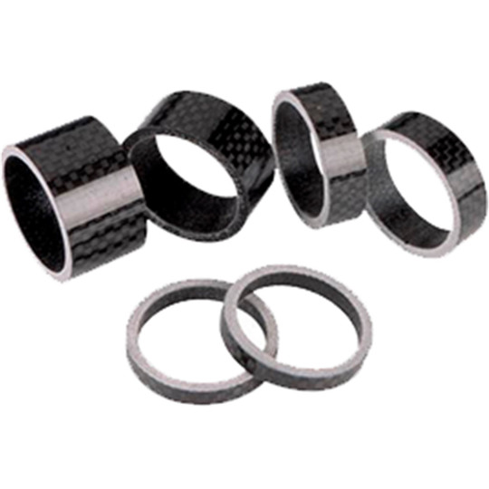 5 ARANDELAS CARBONO 28.6 X 5 MM.