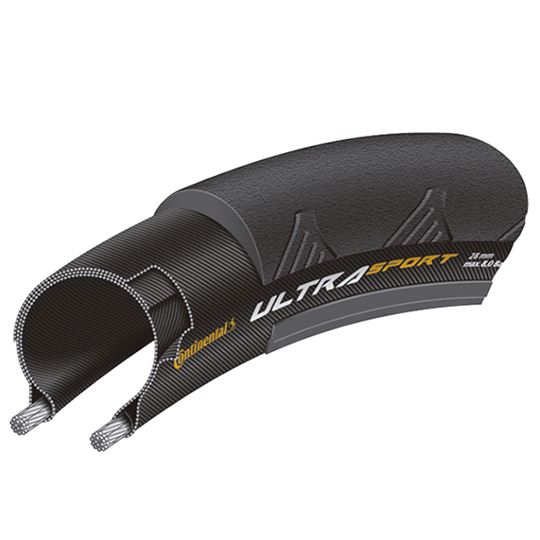 CUBIERTA CONTINENTAL ULTRA SPORT III 700X28C PLEG. NEGRO