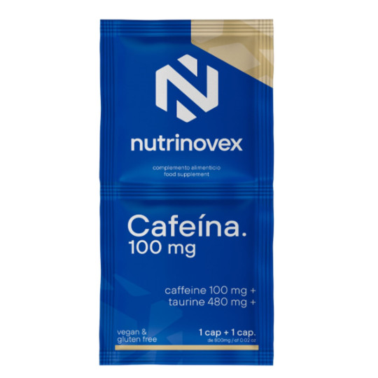 NUTRINOVEX CAFEÍNA 100 MG + TAURINA DUPLO 480 MG