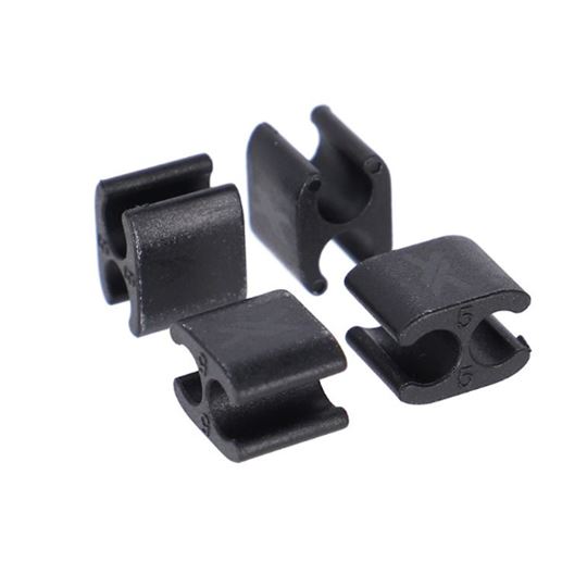 XLC BR-X122 KIT CLIPS PARA CABLE 5MM FUNDA 5MM