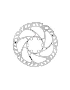 DISCO FRENO SWISSSTOP CATALYST ONE 6 AGUJEROS 140MM PLATA/NE