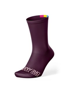 226ERS CALCETIN DE POLIAMIDA BURDEOS L