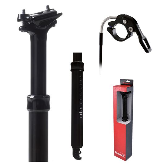 TIJA TELESCOPICA TRANZX CABLE INTERNO 30.9X370 RECORRIDO 100