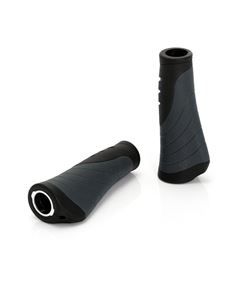 XLC GR-S04 JUEGO DE PUÑOS ERGONOMICOS 135 MM NEGROS/GRISES