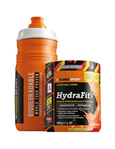 HIPOTONICO NAMEDSPORT HYDRAFIT 400 GR + BIDON ELITE