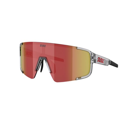 GAFAS DE SOL BLIZ P003 GRIS TRANSPARENTE LENTE ROJA T.36