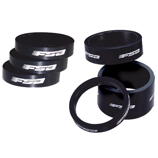 ALARGADOR FSA ALUMINIO 1-1/8 5 MM NEGRO