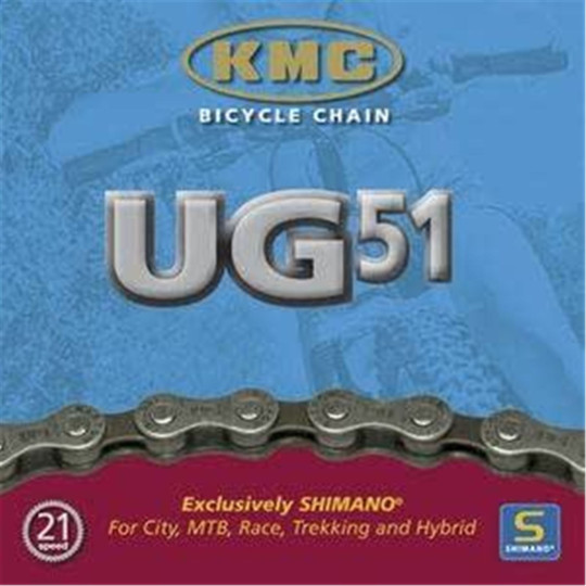 CADENA KMC SHIMANO UG-51 7V 116 ESLABONES