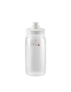 BIDON ELITE FLY TEX TRANSPARENTE LOGO GRIS 550 ML