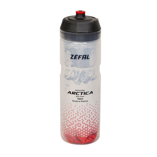BIDON ISOTERMICO ZEFAL ARCTICA ROJO 750 ML