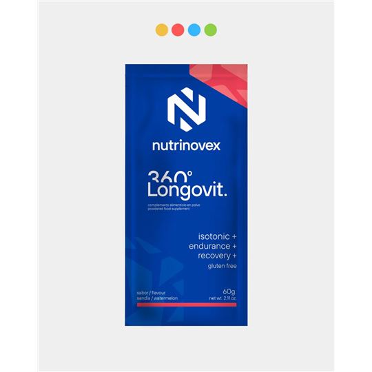 BEBIDA ISOTONICA NUTRINOVEX LONGOVIT 360 SANDIA 60G