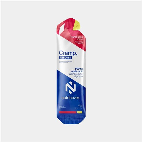 RECUPERADOR NUTRINOVEX CRAMP RESCUER FRAMBUESA LIMON 40G