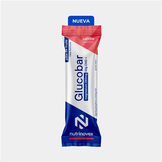 NUTRINOVEX GLUCOBAR CON MAGNESIO 250MG SABOR SANDIA 40G