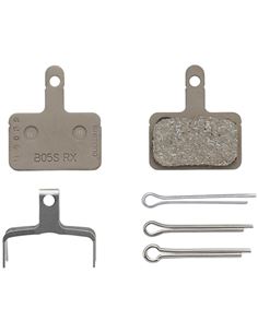 PAR PASTILLAS FRENO SHIMANO B05S-RX ORGANICAS + PASADOR