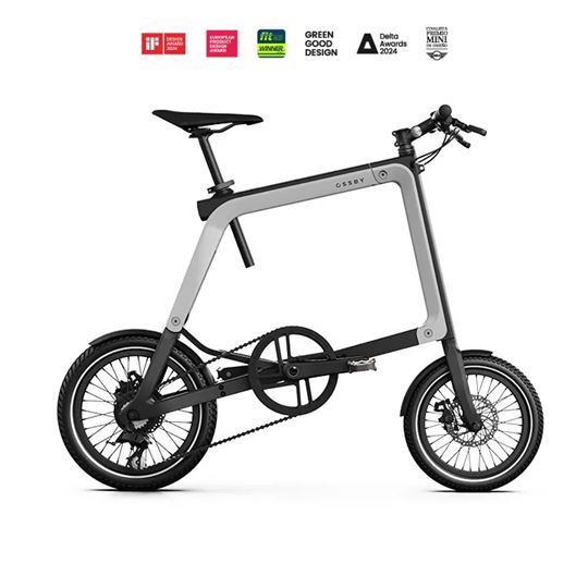OSSBY GEO BICICLETA URBANA PLEGABLE BLANCA