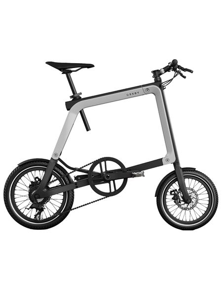 OSSBY GEO BICICLETA URBANA PLEGABLE BLANCA