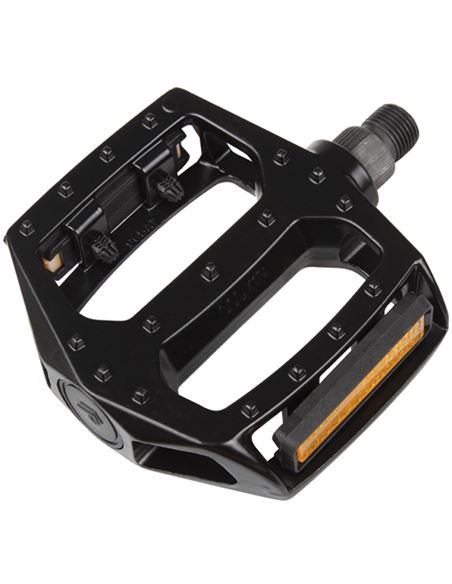 PEDALES ELTIN BMX ALUMINIO NEGRO