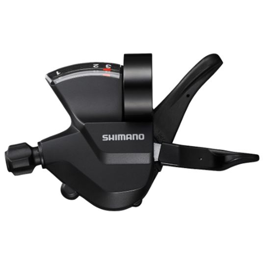 MANETA CAMBIO IZQ. SHIMANO SL-M315-L 3V + INDIC. Y CABLE