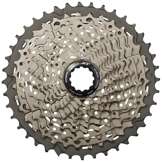 CASSETTE SHIMANO DEORE XT CS-M8000 11V 11-40D PLATA