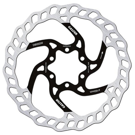 DISCO FRENO WAVE FIXED MTB 160X1.8MM