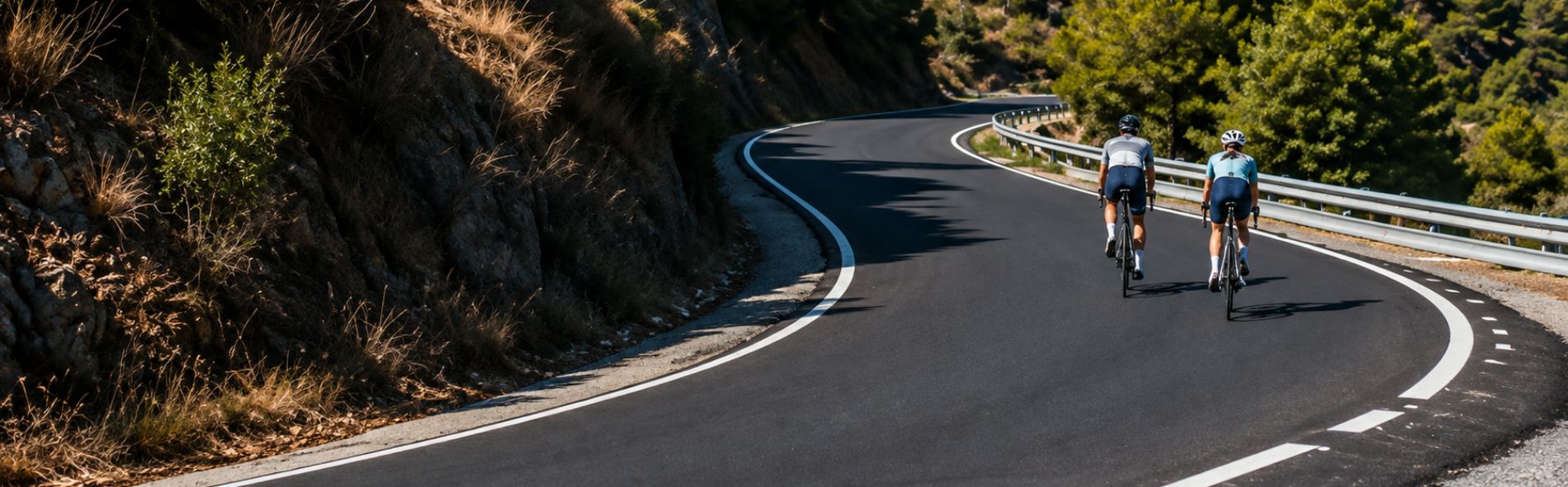 Rutas de ciclismo de carretera en Malaga
